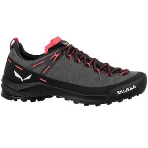 SALEWA® Women's 9 B Wildfire Canvas Approach Hiking Shoes in Onyx/Black